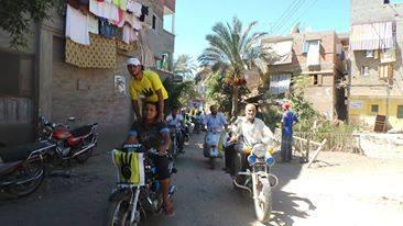 مسيرتان بالدراجات ووقفة لرفض الانقلاب بدمياط