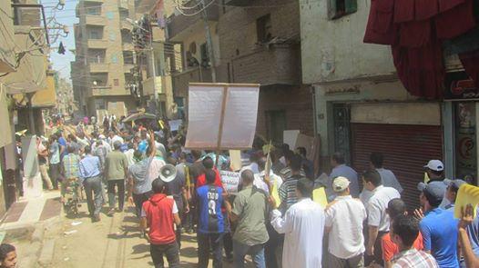 مسيرة حاشدة بالوليدية في جمعة الوفاء لدماء الشهداء