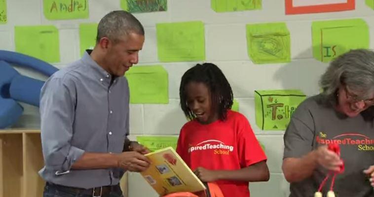 فيديو | طالبة أمريكية تحرج أوباما وتطلب لقاء “بيونسيه”