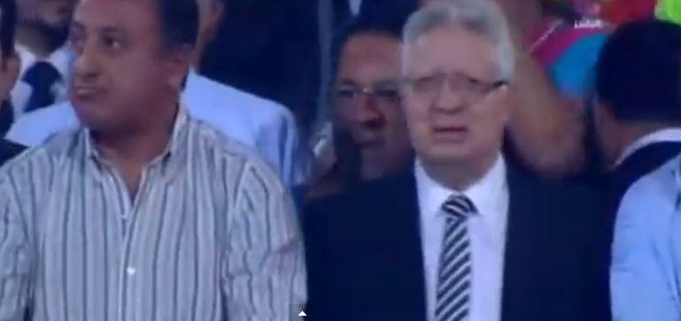 فيديو | مرتضى منصور يسب لاعب الزمالك بلفظٍ خارج