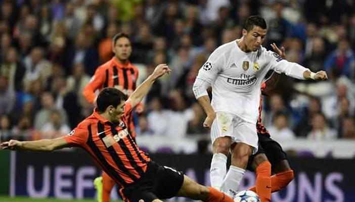 رونالدو يقود ريال مدريد للفوز على شاختار برباعية - شبكة ...