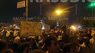 مسيرة لرافضي الانقلاب ببورسعيد أمام مسجد الحرمين