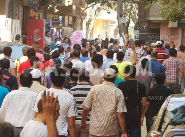 قوات الأمن تعتدي على مسيرة لرافضي الانقلاب بـ”الهرم”