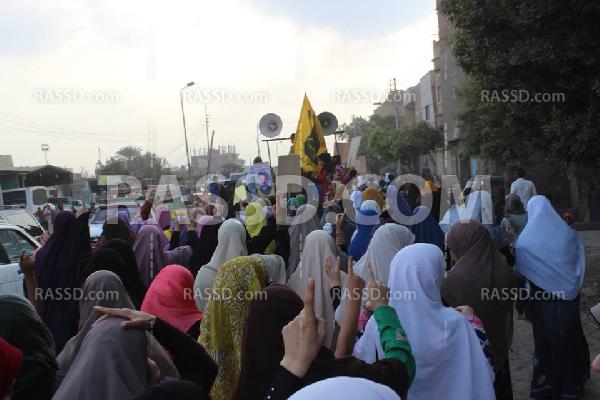 4 مسيرات حاشدة في القليوبية تنديدًا بجرائم الانقلاب