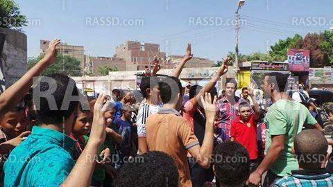 في أول أيام الدراسة.. مسيرة منددة بحكم العسكر لطلاب ديروط