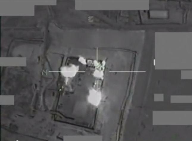 فيديو|أول قصف جوي فرنسي على “داعش”