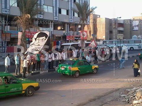 وقفة لـ “طلاب ضد الانقلاب” في مدينة السادات رفضًا لحكم العسكر