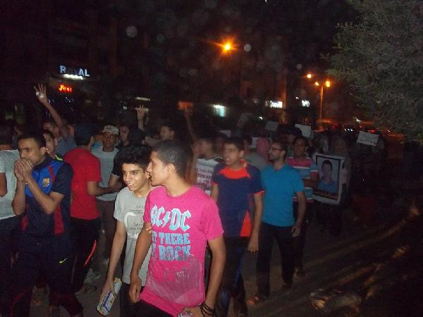 مسيرة ليلية في “دكرنس” بالدقهلية للمطالبة بالقصاص