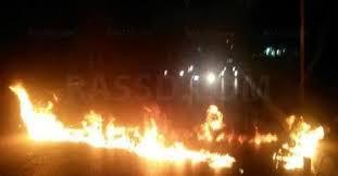 مجهولون يحرقون كابلات شركة كهرباء دكرنس