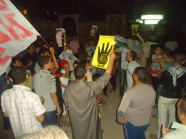 الشرقية تتظاهر تنديدًا بممارسات الداخلية