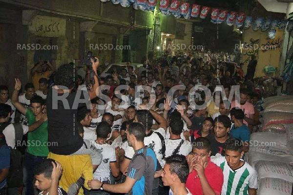 صور | مسيرة حاشدة لأولتراس مصر سياسي في الهرم