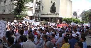 معلمو الشرقية المؤقتون يتظاهرون للمطالبة بتثبيتهم