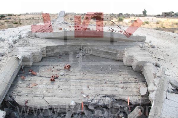 صور حصرية للقصف العشوائي لقرية المهدية بشمال سيناء