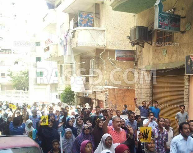 تظاهرة حاشدة بالمنتزة بالإسكندرية للمطالبة بالإفراج عن المعتقلين