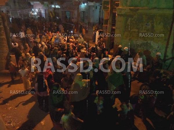 مسيرة ليلية حاشدة ضد الانقلاب بقرية الميمون ببني سويف