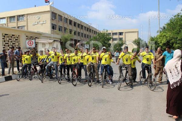 مارثوان درجات..صيحة جديدة لطلاب ضد الانقلاب بالمنصورة