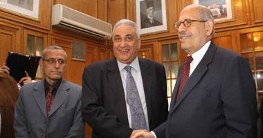 سامح عاشور لـ «البرادعي»: نشكركم على حسن تعاونكم معنا