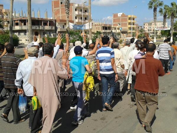 تظاهرة حاشدة بالإسماعيلية للمطالبة بالإفراج عن المعتقلين