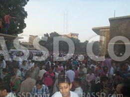 مسيرات وزيارات لأسر المعتقلين بأول أيام العيد في الشرقية