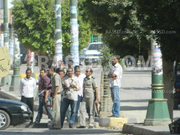 أفراد الشرطة والجيش يعتدون على مسيرة ديراموس بالمنيا