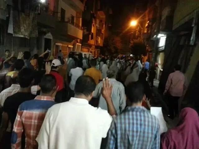 مسيرة ليلية لتحالف دعم الشرعية بـ”بني سويف”