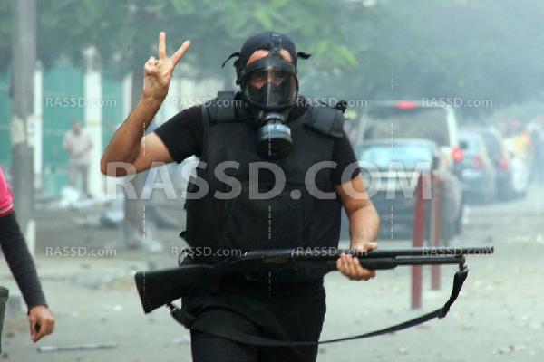 رصد تنشر تسجيلات تعدي قوات أمن الانقلاب على المتظاهرين برمسيس