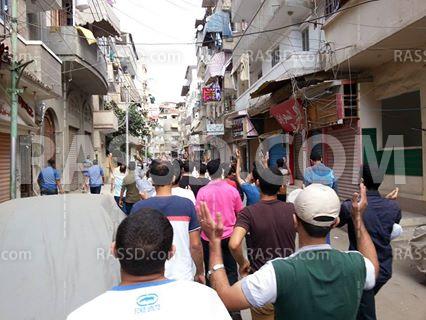 مسيرة حاشدة لـ”شباب ضد الانقلاب” بميدان سرور بدمياط