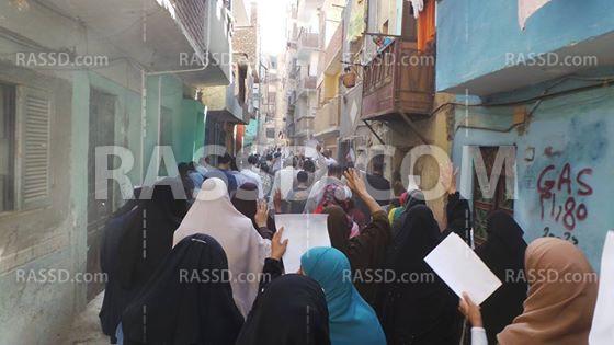 ثوار المنيا يتظاهرون في بداية أسبوع  الطلاب فرسان الثورة