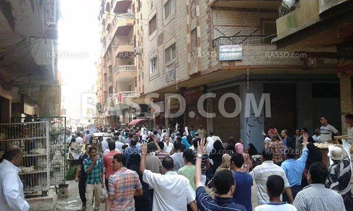 الهرم تنتفض رفضا للانقلاب العسكري