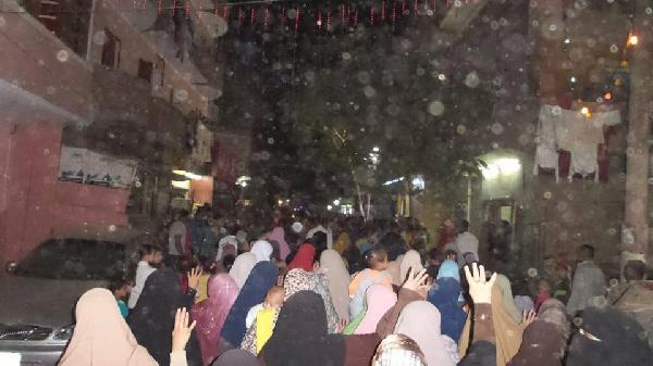 بني سويف تدعم الحراك الطلابي بمسيرة ليلية