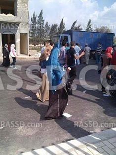 تحول جامعة دمنهور إلى ثكنة عسكرية أول أيام الدراسة