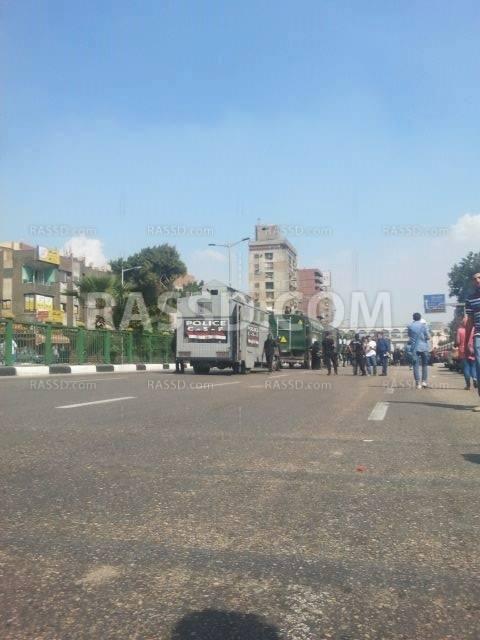 بالصور| أمن الانقلاب يقتحم جامعة القاهرة بعد قطع الشبكات عنها