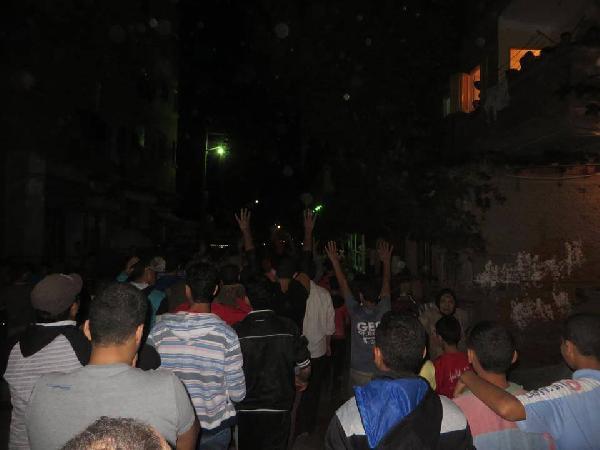 صور| مسيرتان ليليتان في دمياط تنديدًا بحكم العسكر