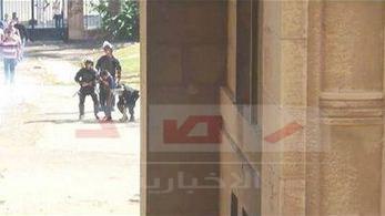 اعتقال طلاب مصابين بعد حصارهم بهندسة الإسكندرية