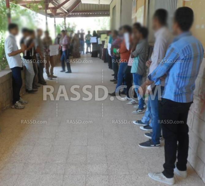 وقفة احتجاجية بجامعة أسوان تندد بانتهاكات العسكر