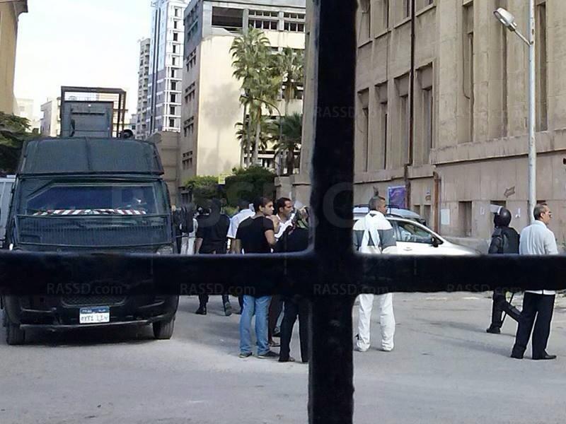 فيديو| لحظة بداية اشتباكات كلية الهندسة بالإسكندرية اليوم