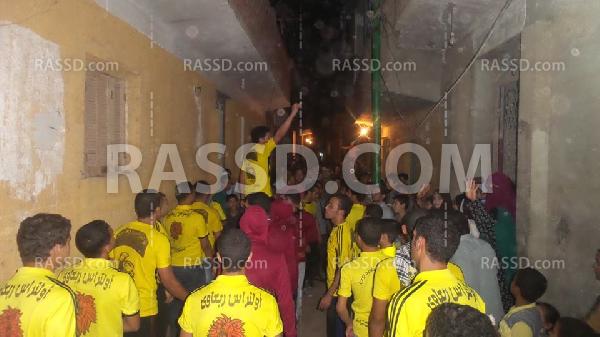 وقفات احتجاجية لأولتراس ربعاوي في المنصورية