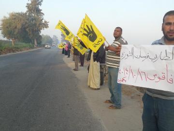 فاقوس بالشرقية تنتفض رفضا لممارسات أمن العسكر بحق الطلاب