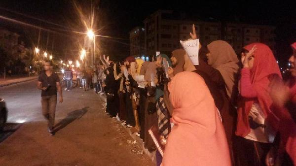 وقفة لـ”شباب ضد الانقلاب” في دمياط