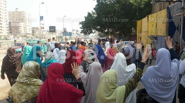 مسيرة صباحية بكفر الدوار رفضًا لعسكرة الجامعات