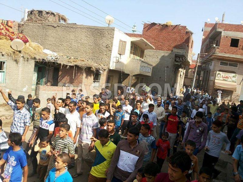 أمن الانقلاب يعتدي على مسيرة رافضة لحكم العسكر في “الشبول”