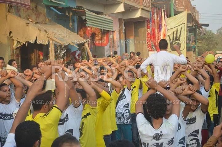 “أولتراس مصر السياسي” يتظاهر في الجيزة رفضًا للانقلاب