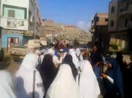 طلاب البصارطة بدمياط ينتفضون رفضًا لحكم العسكر