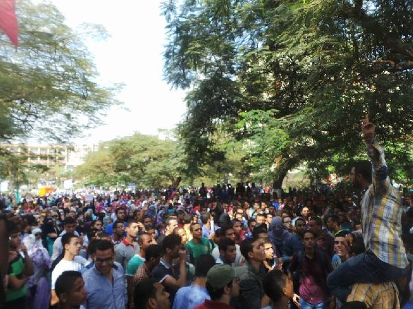 “طلاب ضد الانقلاب” عين شمس يطالب المنظمات الحقوقية بحماية الطلاب