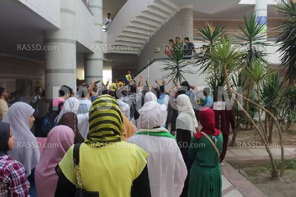 فعالية “الأقصى يستغيث” بالمعهد العالي في الشرقية