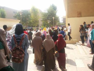 جامعة حلوان تنتفض في أسبوع “كسر الحصار”