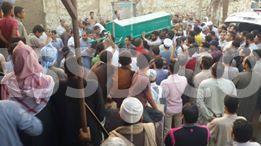 صور| أهالي السادات يشيعون جنازة شهيد هندسة الإسكندرية