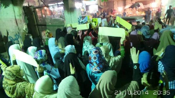 صور| 4 فعاليات ليلية في القليوبية للتنديد بحكم العسكر