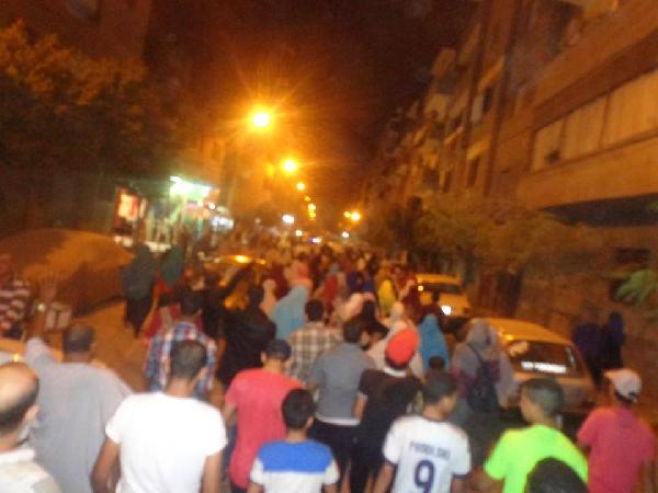 مسيرة بـ”بنى سويف” تنديدًا بدموية الانقلاب