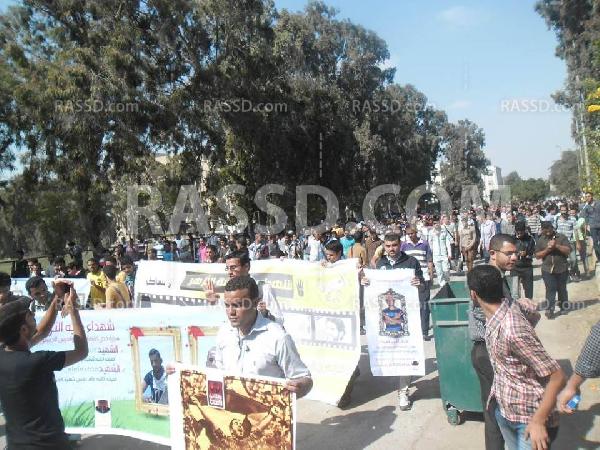 بالصور..الآلاف من طلاب الأزهر ينتفضون ضد الإنقلاب العسكرى